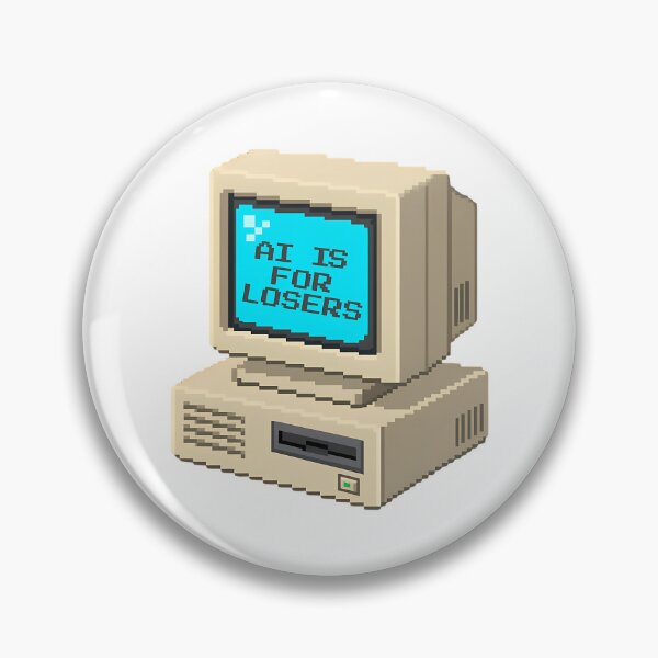 Item preview, Ai Is For Losers - Retro Computer designed and sold by kobe-lanleyts.
