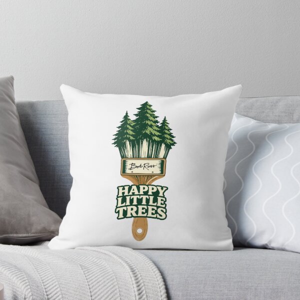 Item preview, Copia de Bob Ross Happy Little Trees – Bosque de pinceles vintage designed and sold by karamram.