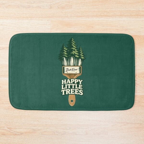 Item preview, Copia de Bob Ross Happy Little Trees – Bosque de pinceles vintage designed and sold by karamram.
