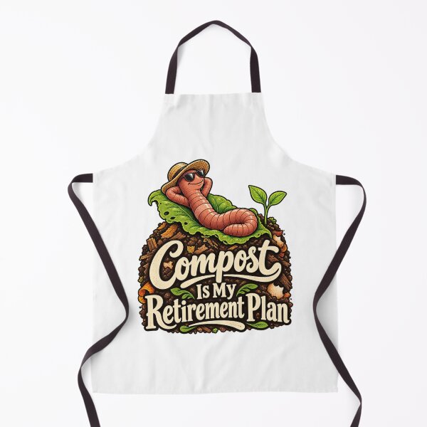 Item preview, Compost Is My Retirement Plan - Gardening Humor designed and sold by Good Mood Foundry.