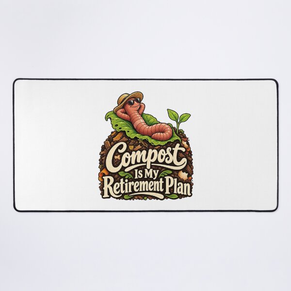 Item preview, Compost Is My Retirement Plan - Gardening Humor designed and sold by Good Mood Foundry.