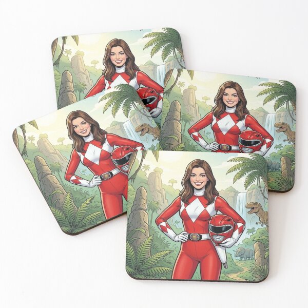 Item preview, Lederbraun: Mighty Morphin' Red designed and sold by Lederbraun.