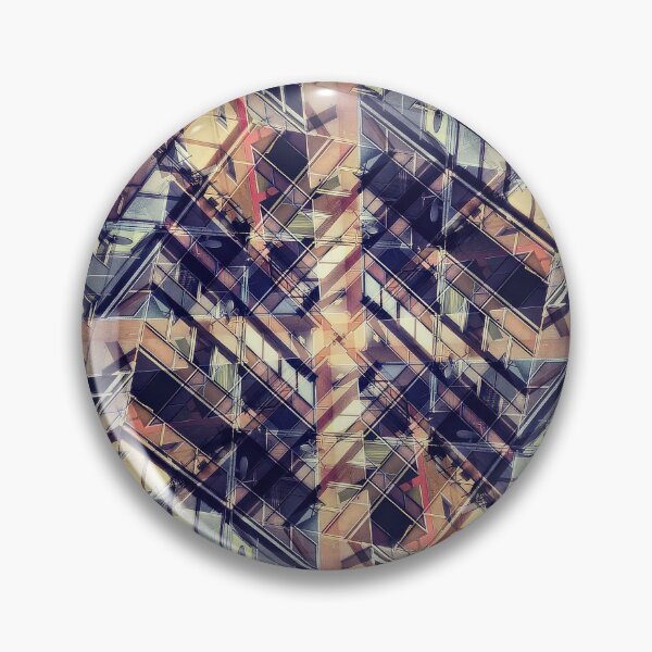 Item preview, Kaleidoscope Tower Budapest: Symmetrical Double Exposure Architecture designed and sold by CraigHullPhoto.