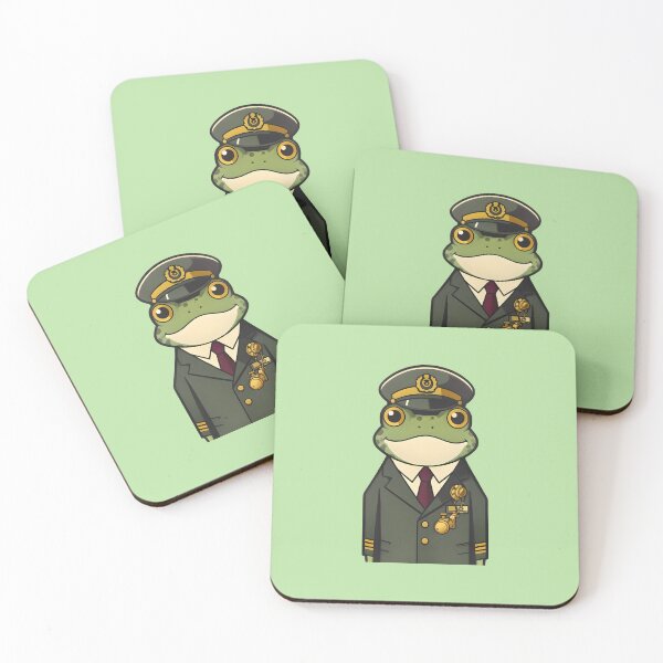 Item preview, Frog Train Conductor designed and sold by ParadoxParadox.