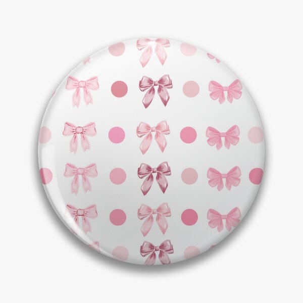 Item preview, Pink Bow Pattern – Soft Feminine Aesthetic Design designed and sold by GlowCase Co.