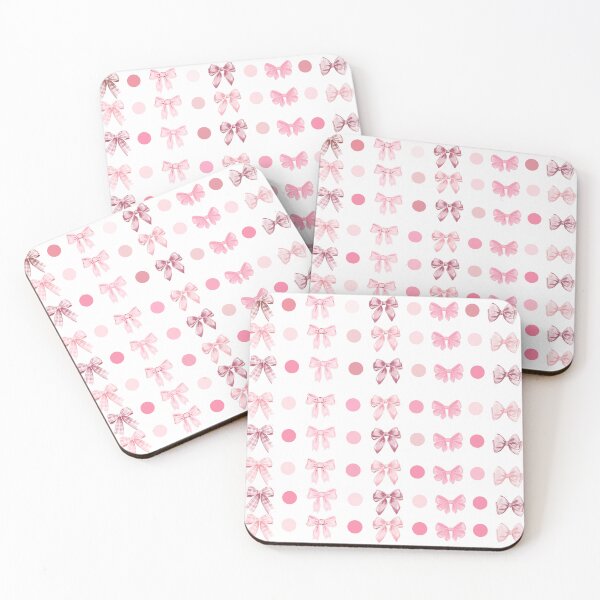 Item preview, Pink Bow Pattern – Soft Feminine Aesthetic Design designed and sold by GlowCase Co.