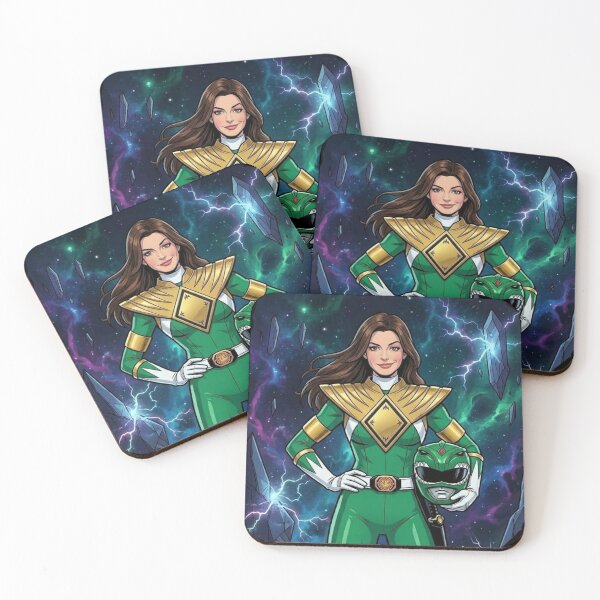Item preview, Lederbraun: Mighty Morphin' Green designed and sold by Lederbraun.