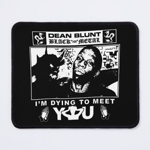 Item preview, Dean Blunt - Black 100 Metal - I'm Dying To Meet You designed and sold by ArtSantosv.