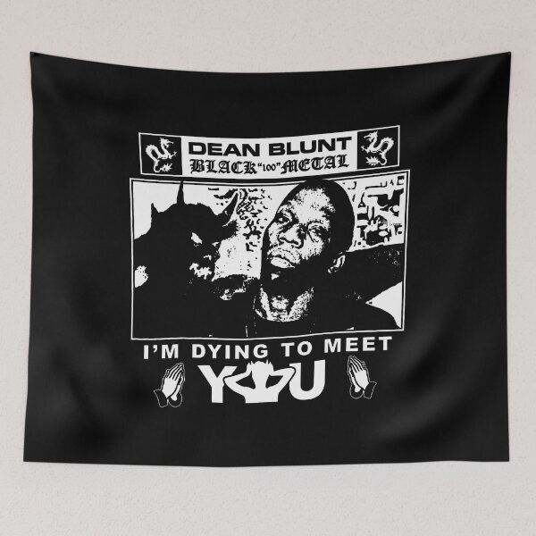 Item preview, Dean Blunt - Black 100 Metal - I'm Dying To Meet You designed and sold by ArtSantosv.