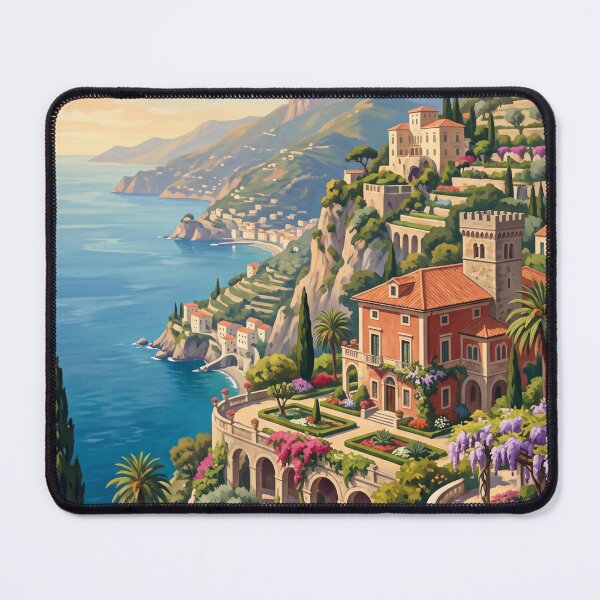 Item preview, Ravello Italy - Vintage Amalfi Coast Terraces designed and sold by Bomax121.