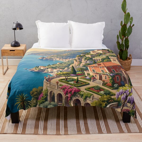 Item preview, Ravello Italy - Vintage Amalfi Coast Terraces designed and sold by Bomax121.