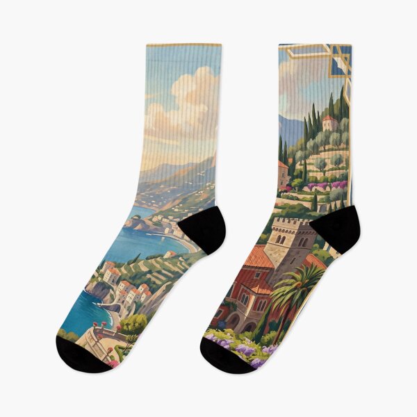 Item preview, Ravello Italy - Vintage Amalfi Coast Terraces designed and sold by Bomax121.