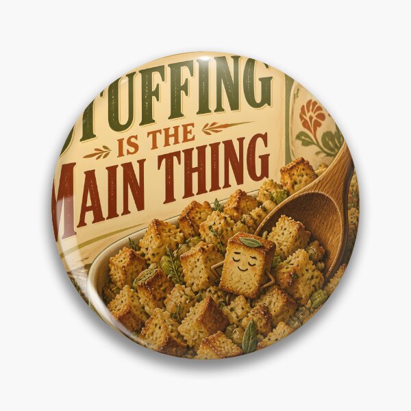 Item preview, Stuffing Is The Main Thing – Vintage Casserole designed and sold by BernoNickel.