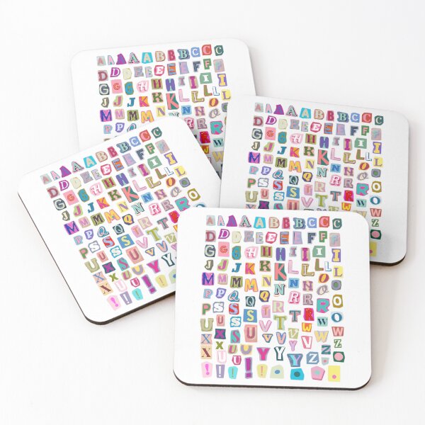 Item preview, Block Letters - Sticker Pack designed and sold by kobe-lanleyts.