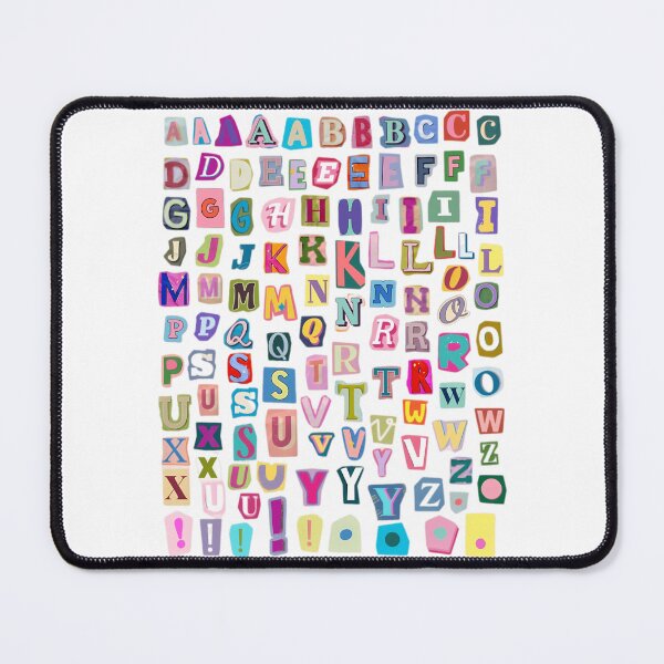Item preview, Block Letters - Sticker Pack designed and sold by kobe-lanleyts.