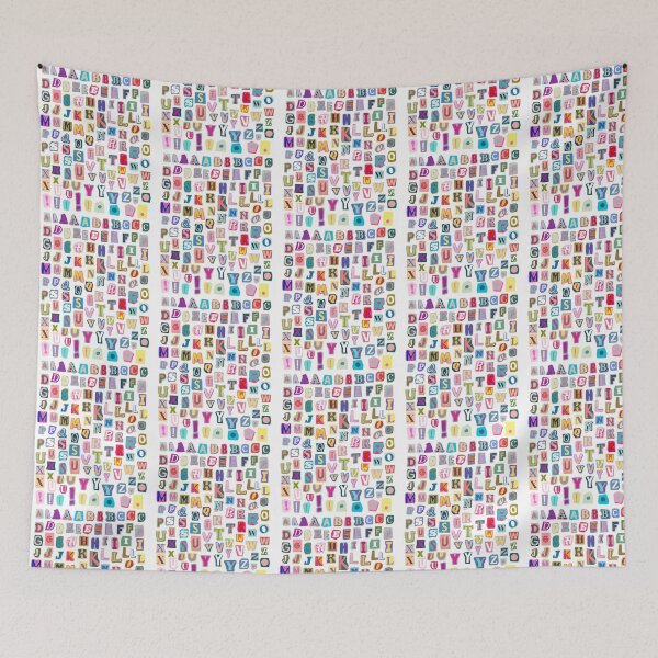 Item preview, Block Letters - Sticker Pack designed and sold by kobe-lanleyts.