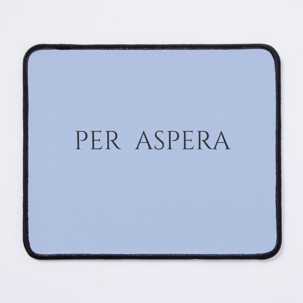 Item preview, Per Aspera – Through Hardships Latin Motto, Stoic Strength Classical Design designed and sold by semenol.