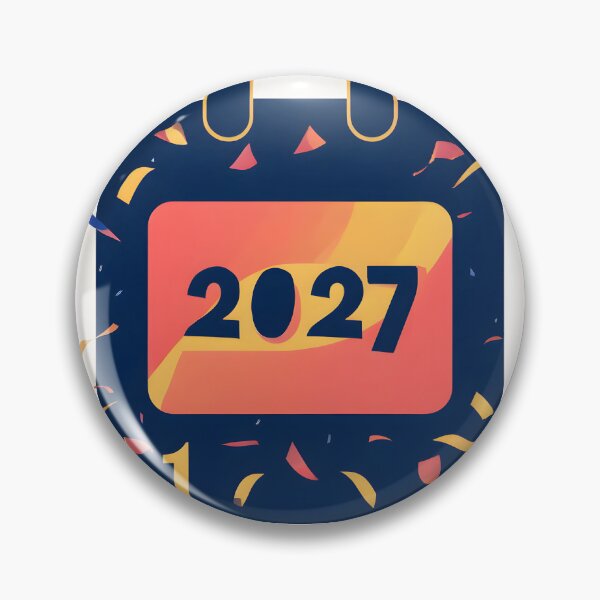 Item preview, 2027 New Year Cheers Celebration Party Design designed and sold by FuzionRaptor.