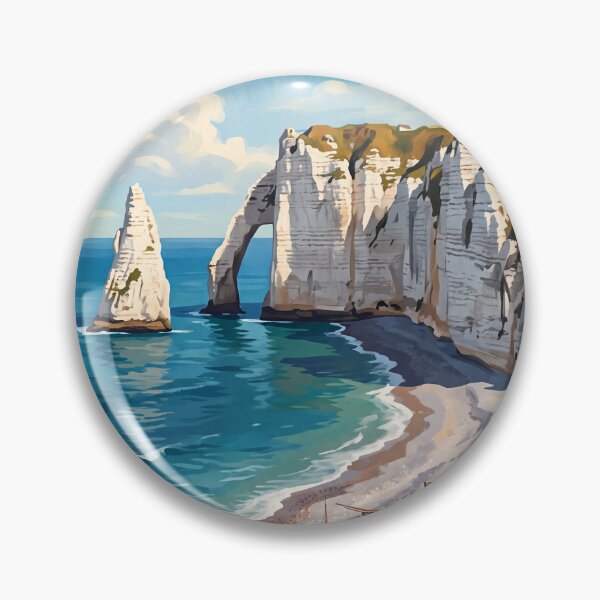 Item preview, Etretat France - Vintage Normandy Coast designed and sold by Bomax121.