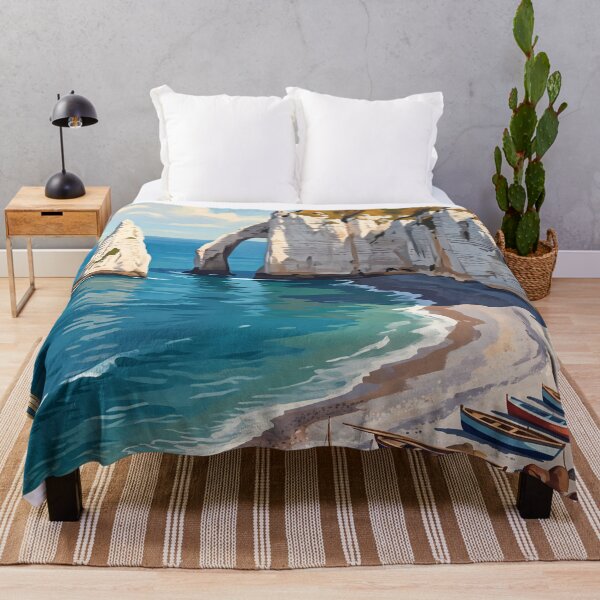 Item preview, Etretat France - Vintage Normandy Coast designed and sold by Bomax121.