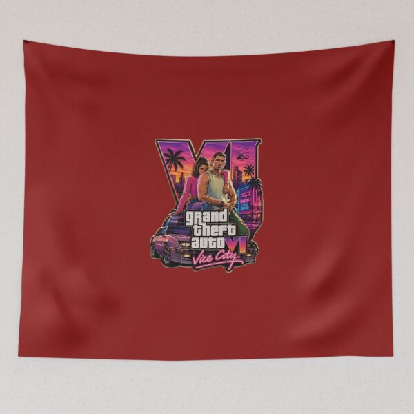 Item preview, Grand Theft Auto VI design designed and sold by ARVI'S ART STUDIO.
