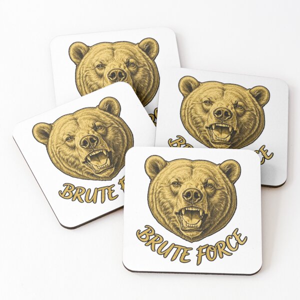 Item preview, BEAR: BRUTE FORCE Gold designed and sold by The best online style shop.