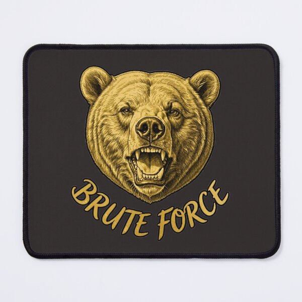 Item preview, BEAR: BRUTE FORCE Gold designed and sold by The best online style shop.