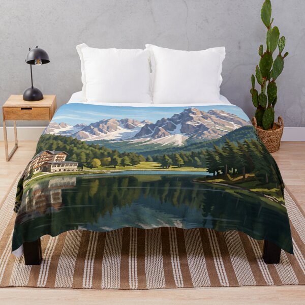 Item preview, Lago di Misurina Italy - Vintage Dolomites designed and sold by Bomax121.