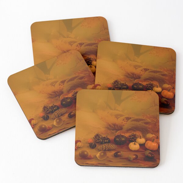 Item preview, Autumn Pathway with Pumpkins and Mushrooms designed and sold by Steve Purnell Photography.