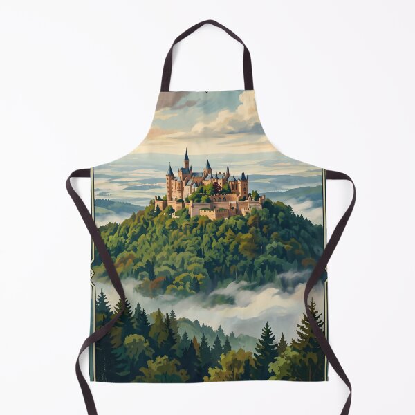Item preview, Hohenzollern Castle Germany - Vintage Hilltop designed and sold by Bomax121.