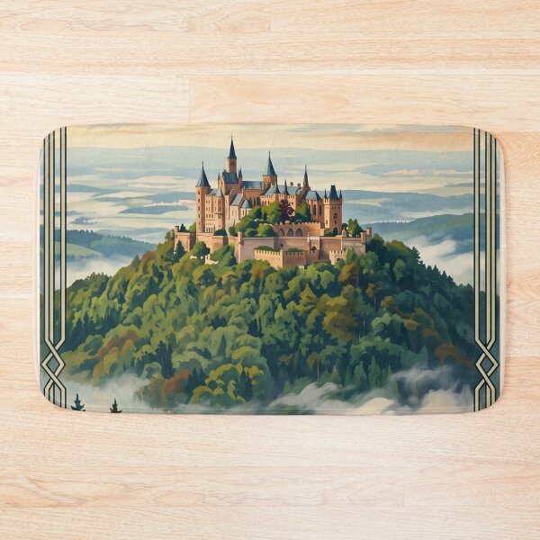Item preview, Hohenzollern Castle Germany - Vintage Hilltop designed and sold by Bomax121.