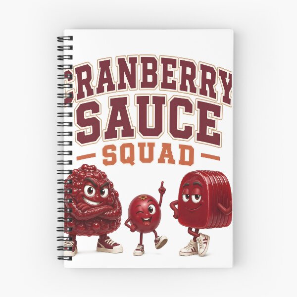 Item preview, Cranberry Sauce Squad – Cute Thanksgiving Team designed and sold by BernoNickel.