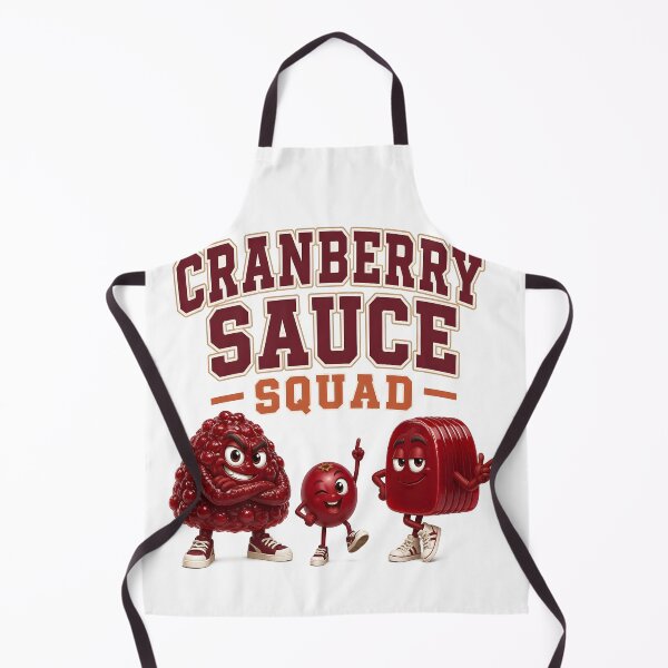 Item preview, Cranberry Sauce Squad – Cute Thanksgiving Team designed and sold by BernoNickel.