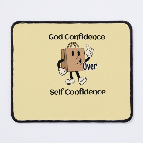 Item preview, God Confidence Over Self Confidence | Faith & Reflection designed and sold by HopeFilled Ink.