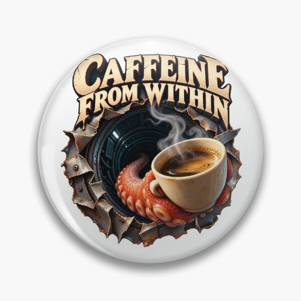 Item preview, Caffeine From Within Space Coffee Illusion designed and sold by Pixdot.