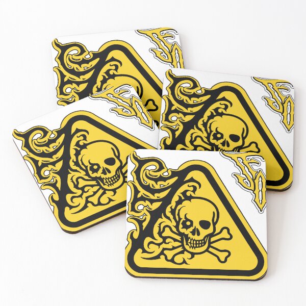 Item preview, Corrupted Skull and Crossbones Warning designed and sold by JFOdesign.