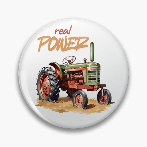 Item preview, Real Power Vintage Tractor Farm Heritage designed and sold by CleanDecor.