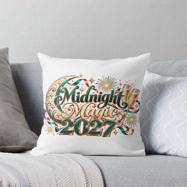 Item preview, Midnight Magic 2027 New Year Celebration Design designed and sold by FuzionRaptor.