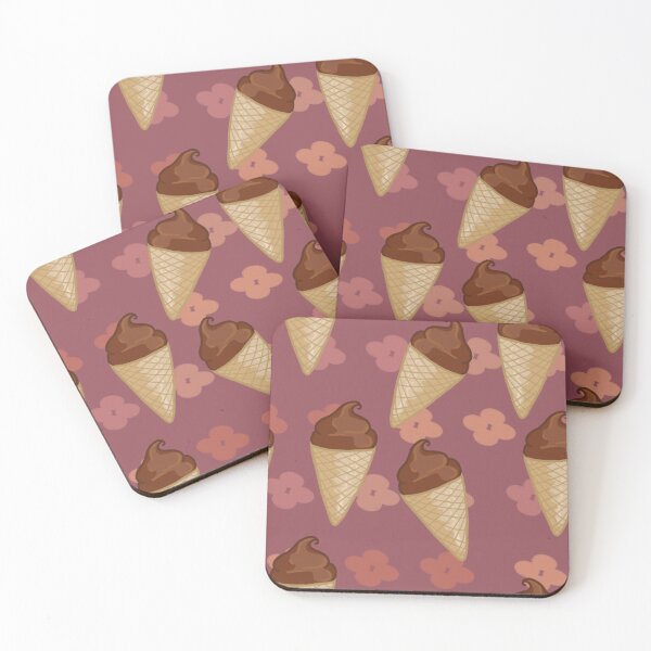 Item preview, Chocolate Cones over Floral designed and sold by K8LaurenR.