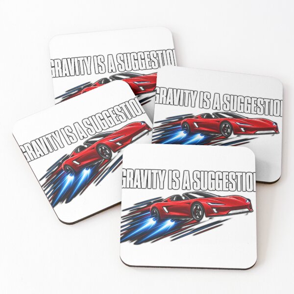 Item preview, Gravity Is a Suggestion Flying Electric Roadster designed and sold by Acta Diurna Supply.