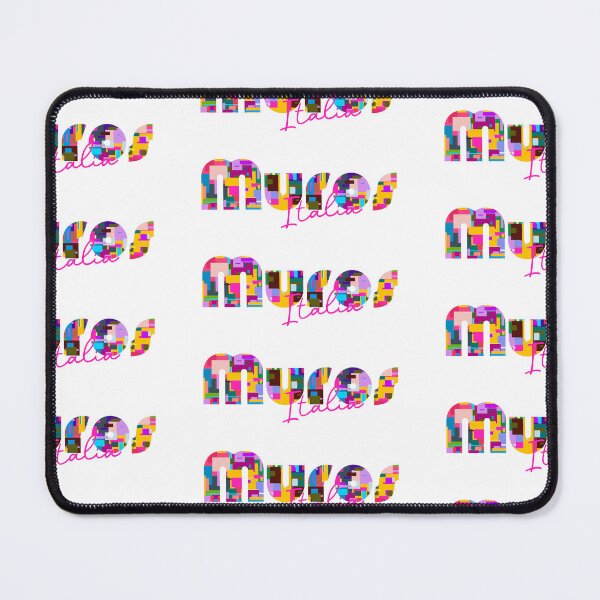 Item preview, Muros, Sassari, Italy, Italia, colorful typography design for travellers designed and sold by Wanderful-roads.