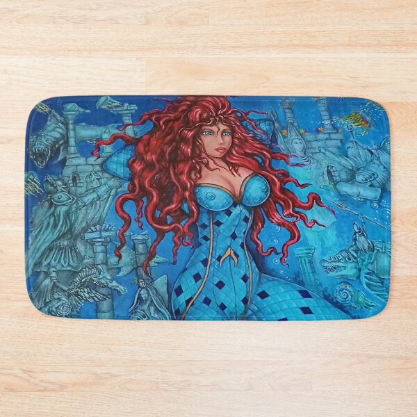 Item preview, AQUA AMAZON in ATLANTIS - UNIQUE EVER designed and sold by PIANGELO.