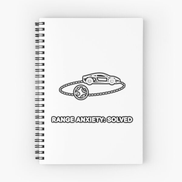 Item preview, Range Anxiety Solved Minimal Orbit Line Art designed and sold by Acta Diurna Supply.