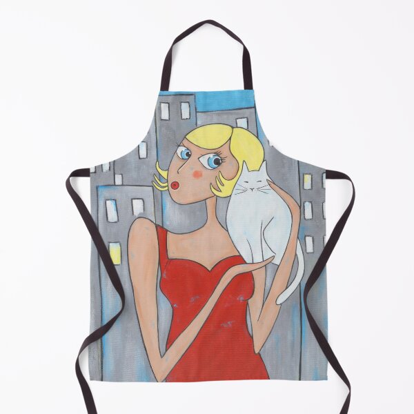 Item preview, Blonde Girl And Cat designed and sold by Diarta.