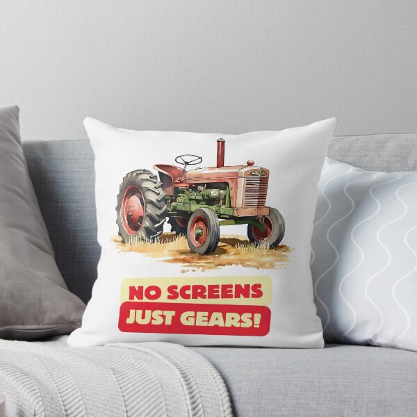 Item preview, No Screens Just Gears Vintage Tractor Spirit designed and sold by CleanDecor.
