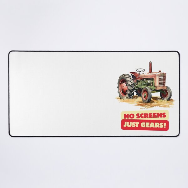 Item preview, No Screens Just Gears Vintage Tractor Spirit designed and sold by CleanDecor.