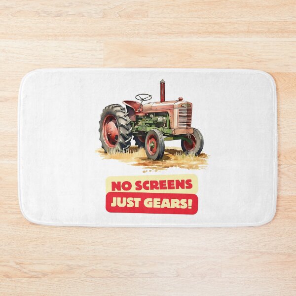 Item preview, No Screens Just Gears Vintage Tractor Spirit designed and sold by CleanDecor.