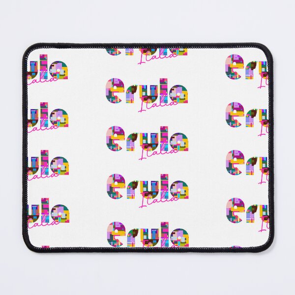 Item preview, Erula, Sassari, Italy, Italia, colorful typography design for travellers designed and sold by Wanderful-roads.