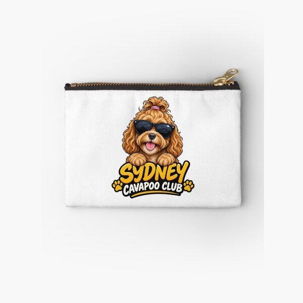 Item preview, Sydney Cavapoo Club – Cute Cavapoo Dog with Sunglasses, Funny Dog Lover Design designed and sold by LazyOwlStore.