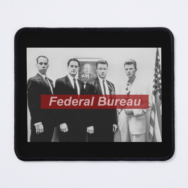 Item preview, Red Stripe "Federal Bureau" designed and sold by cousinbessie.